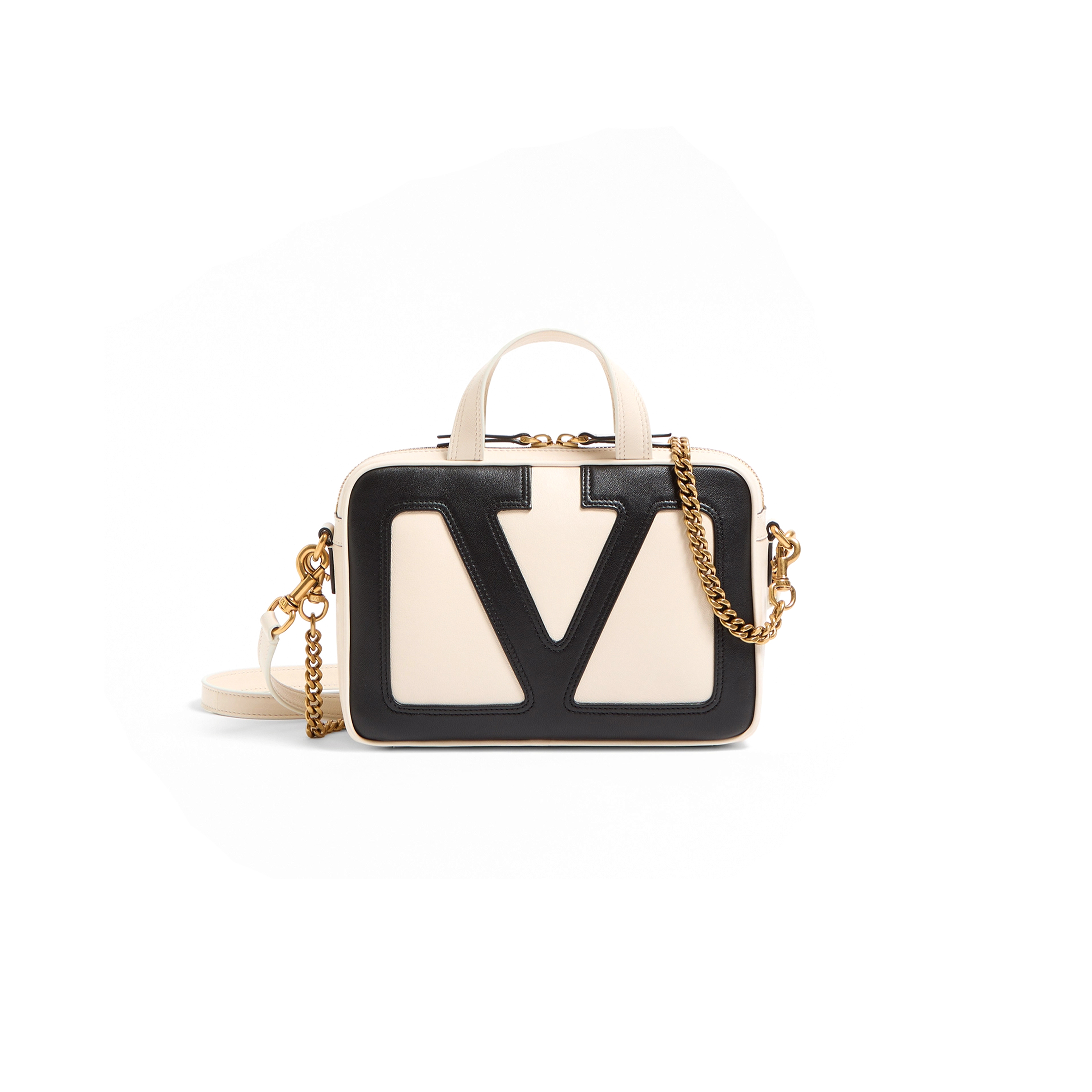 VALENTINO GARAVANI VIVA SUPERSTAR NAPPA LEATHER HANDBAG 8W2B0T09PTJ_R4V (23*16*8cm)